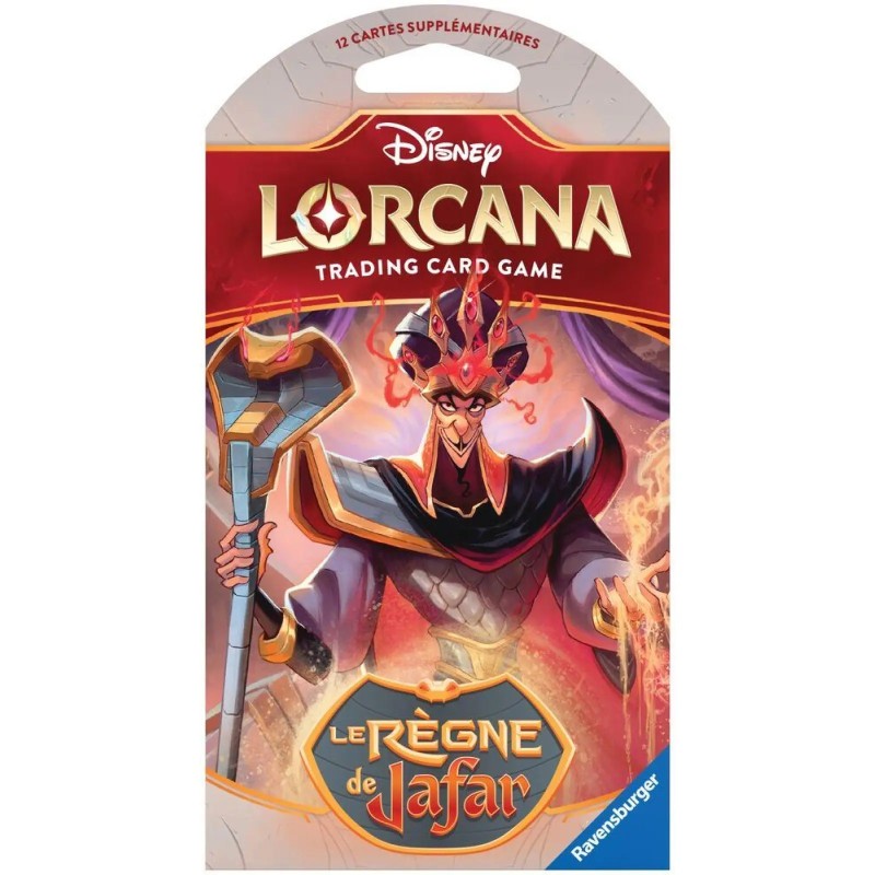 Booster Lorcana Le Regne De Jagar / Carte Vf (Cartonné)
