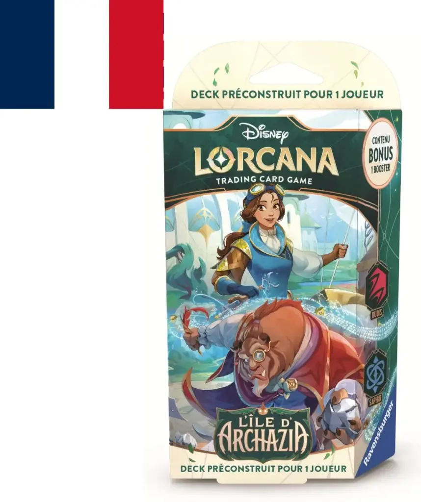 DISNEY - Lorcana - Deck de démarrage Belle/Bête Chapitre 7 - FR