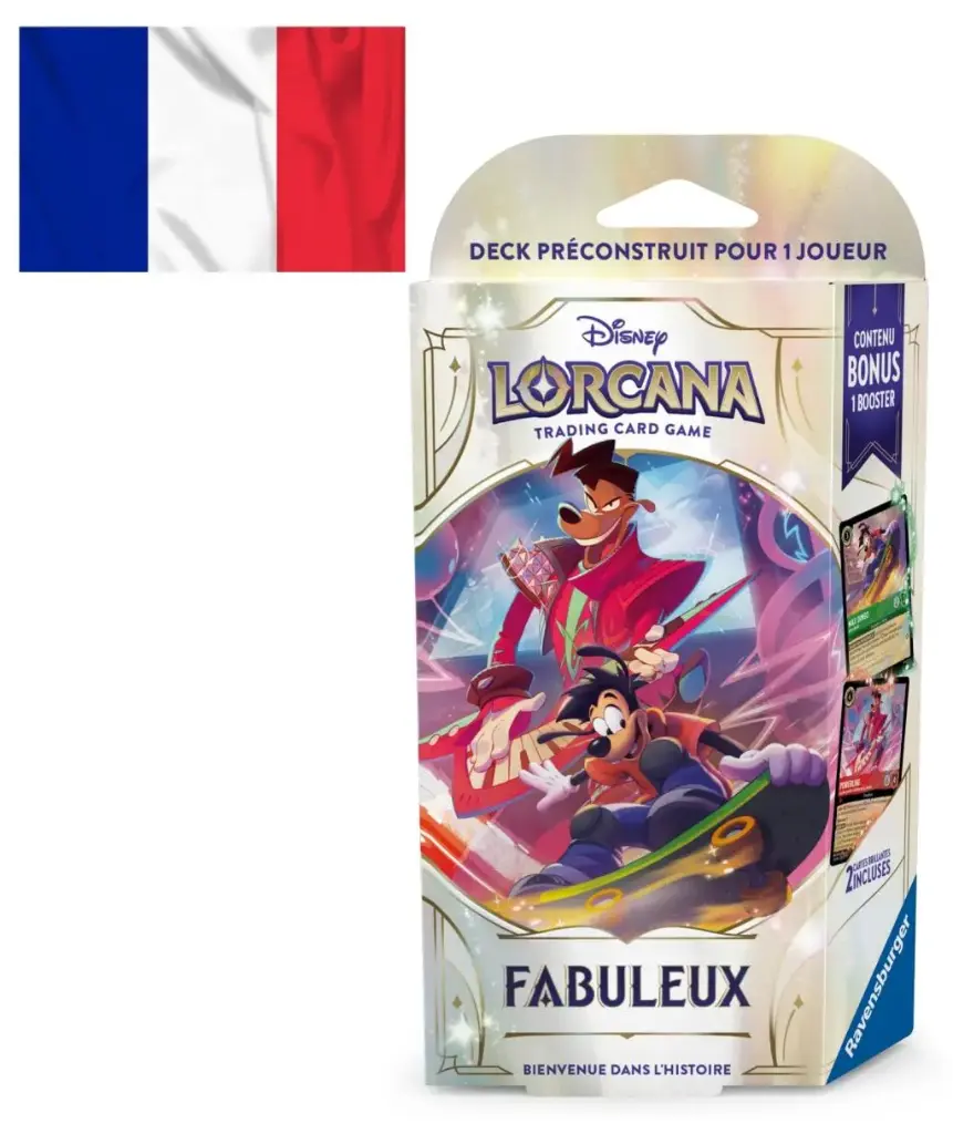 Lorcana - Deck de Démarrage Fabuleux - Powerline et Max