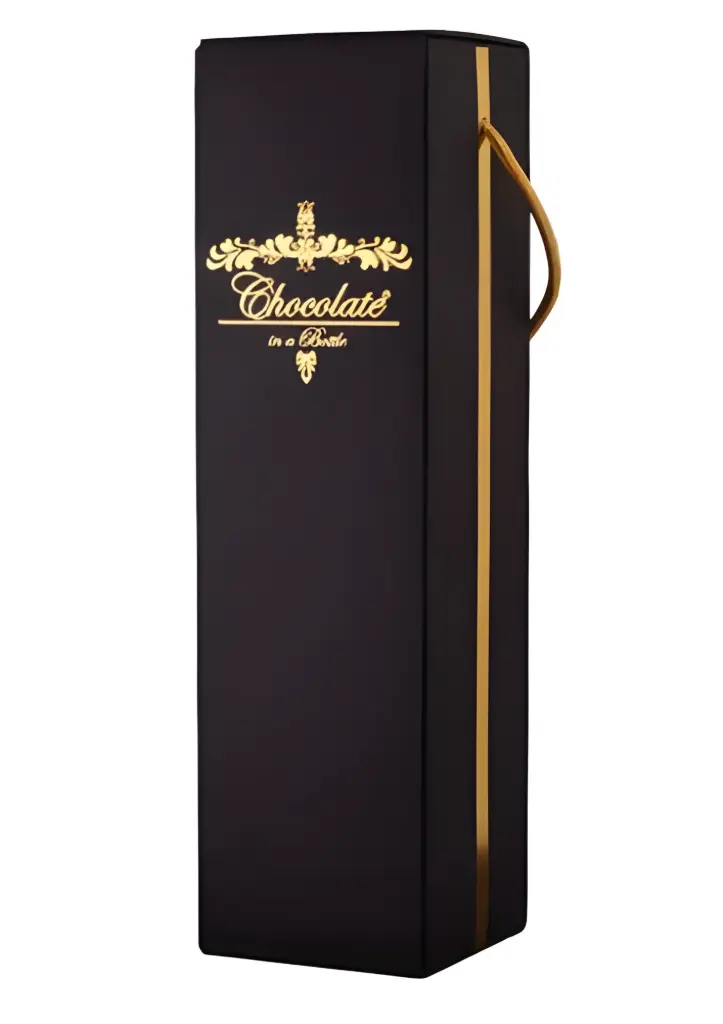 Étuis cadeaux Noir Luxe Chocolate in a Bottle 
