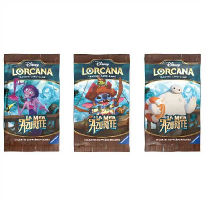 Lorcana – Chapitre 6 Mer Azurite – Booster FR (illu aléatoire)