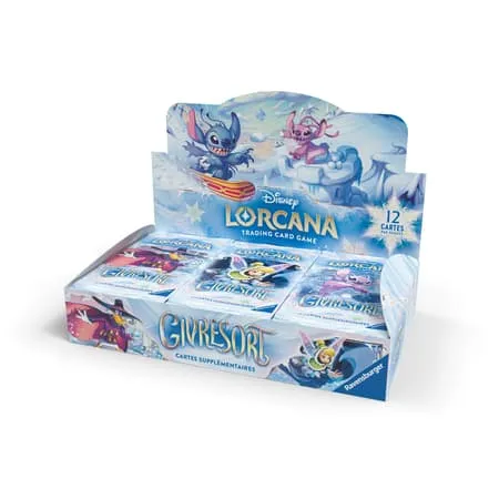 Disney Lorcana JCC : Givresort - Display de Boosters (24 Boosters) - FR