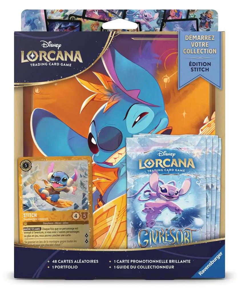 Disney Lorcana Coffret "Démarrez votre collection" - Edition Stitch